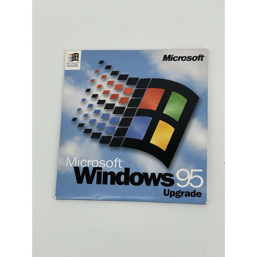 Microsoft Windows 95 Upgrade disc with key!